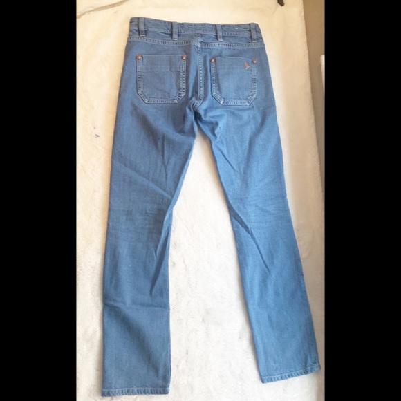 M.i.h Marrakesh Anthropology Jeans Paris Aviator Slim Leg Jeans - Picture 7 of 8